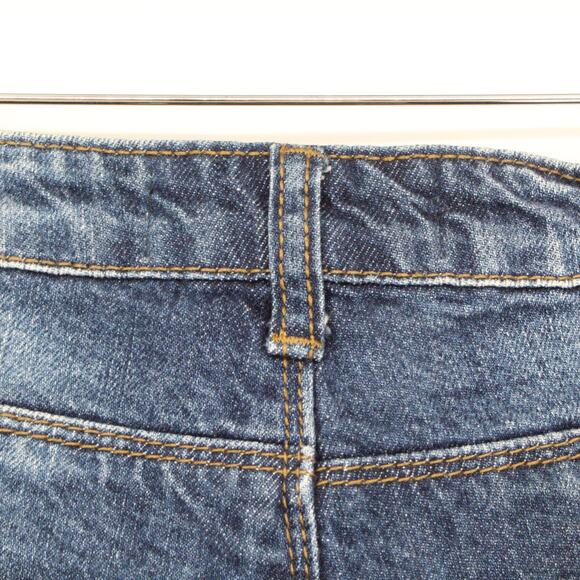Cotton On Mid Rise Frayed Denim Shorts 4 - Picture 8 of 11